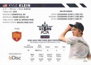 2022 Disc Golf Pro Tour - All-Stars #AS6 Kyle Klein Back